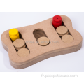 Design attrayant Chien intelligent Jouets en bois pour chien